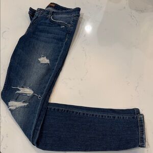 Joe's Jeans Midnight Blue Ripped Skinny Jeans